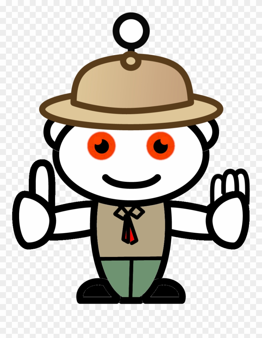 New Reddit Alien For R/scouting Clipart