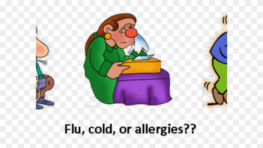 Allergy Clipart Cold Illness - Png Download