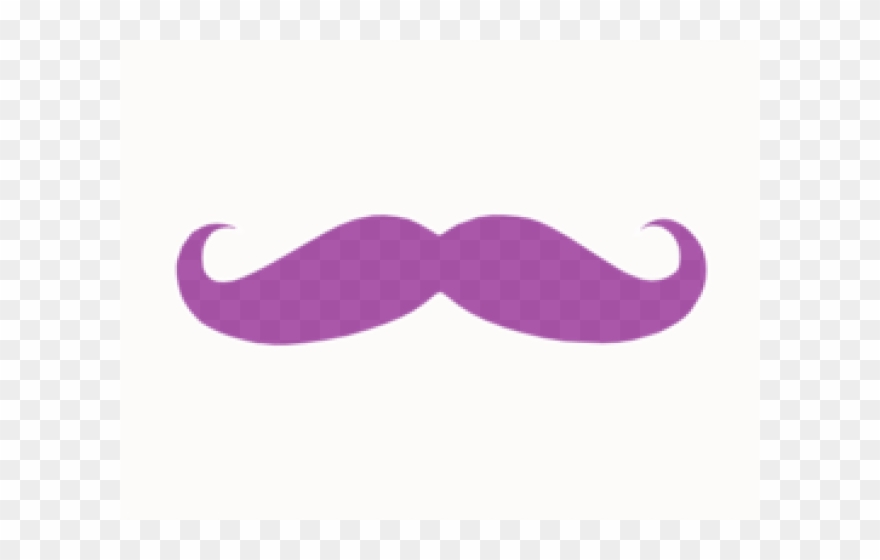 Moustache Clipart Colourful - Png Download