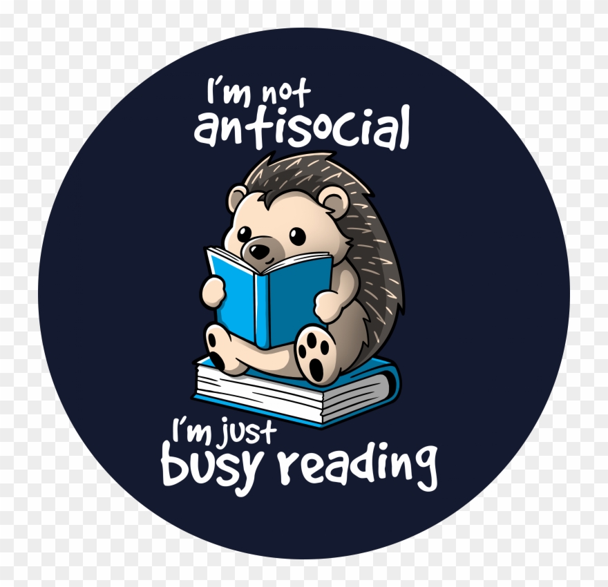 Antisocial Hedgehog Clipart