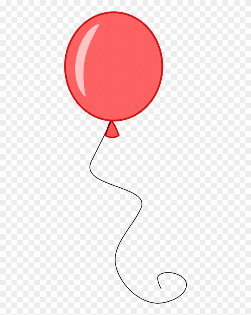 Red Balloon Clipart