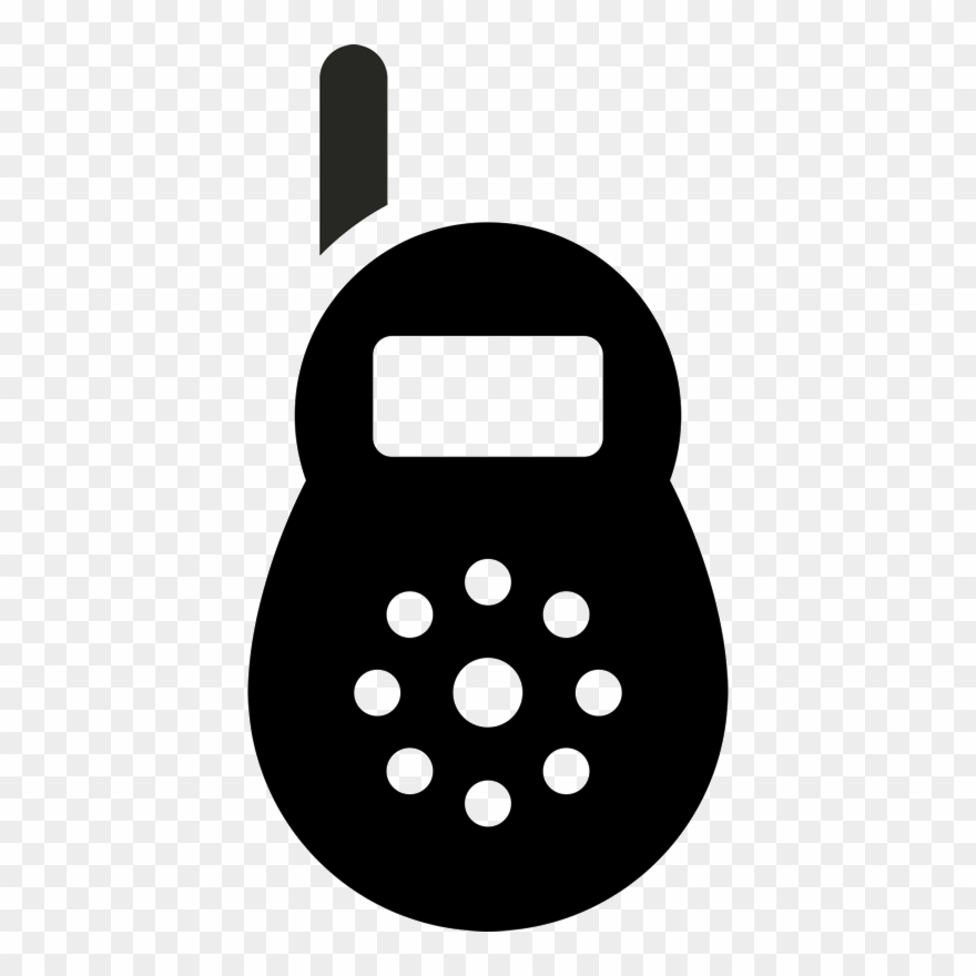 Baby Monitor Stamp Clipart