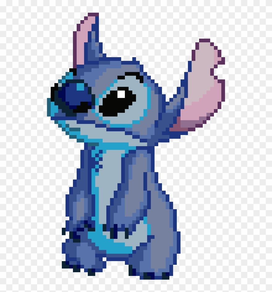 Pixel Art Stitch Clipart