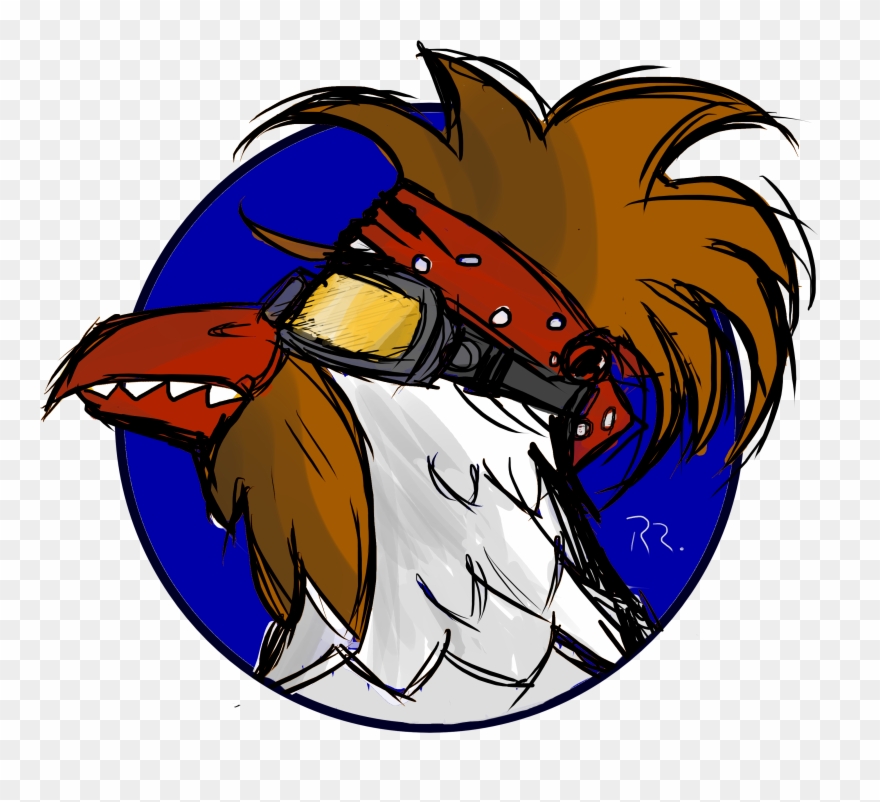 Rocket Rooster Clipart