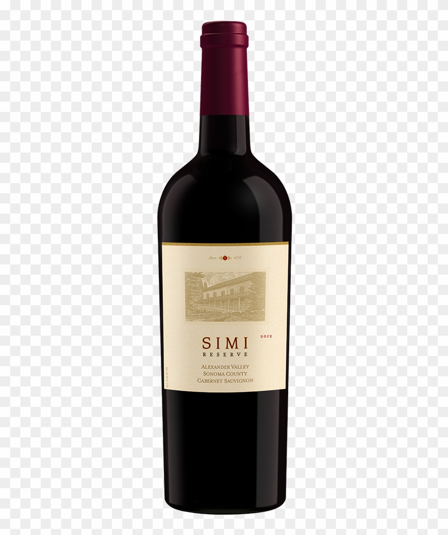 2012 Simi Reserve Cabernet Sauvignon Alexander Valley Clipart