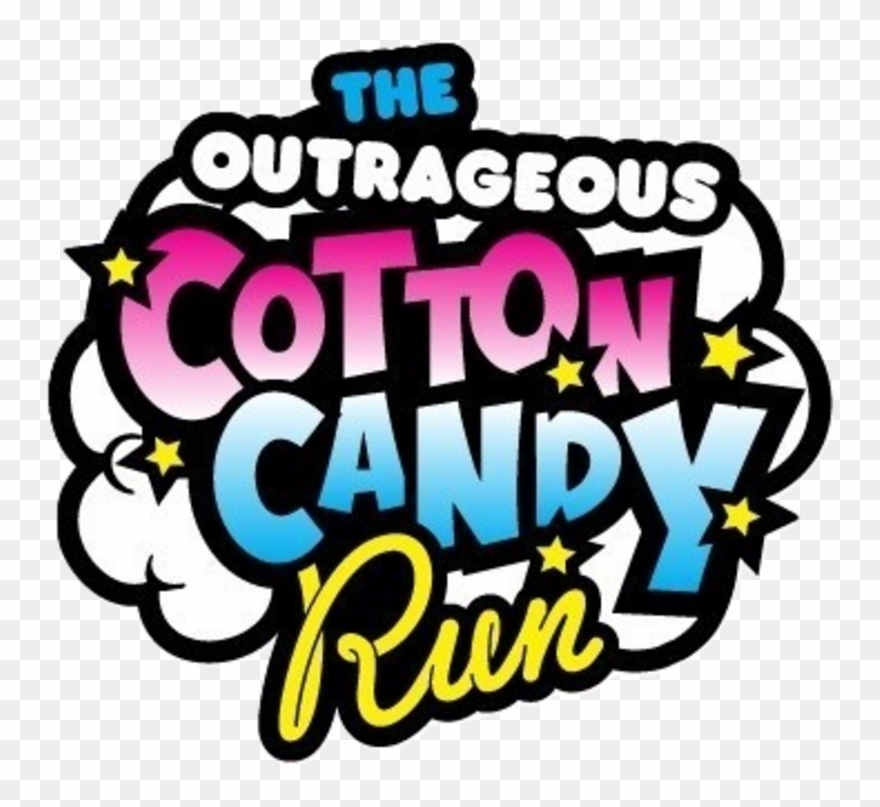 The Outrageous Cotton Candy Run Phoenix Nov Clipart