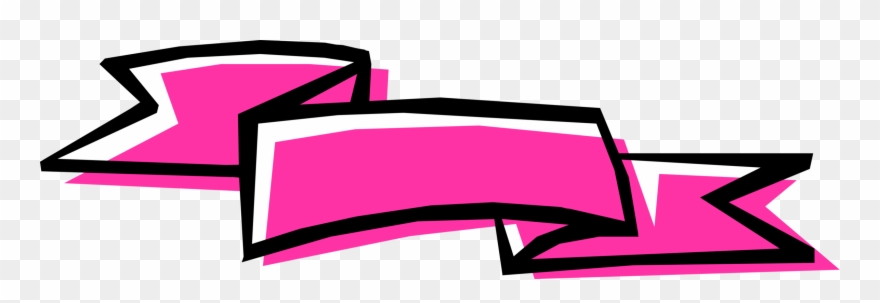 Vector Illustration Of Red Ribbon Banner Clipart