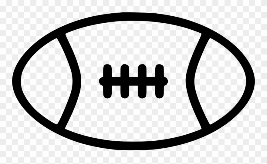 Rugby American Football Ball Comments Clipart