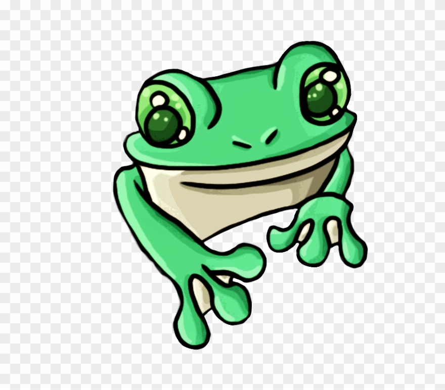Frog Vines Clipart