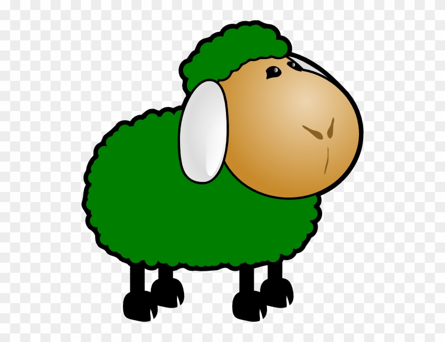 Clipart Of Sigma, Colored And Sheep - Png Download