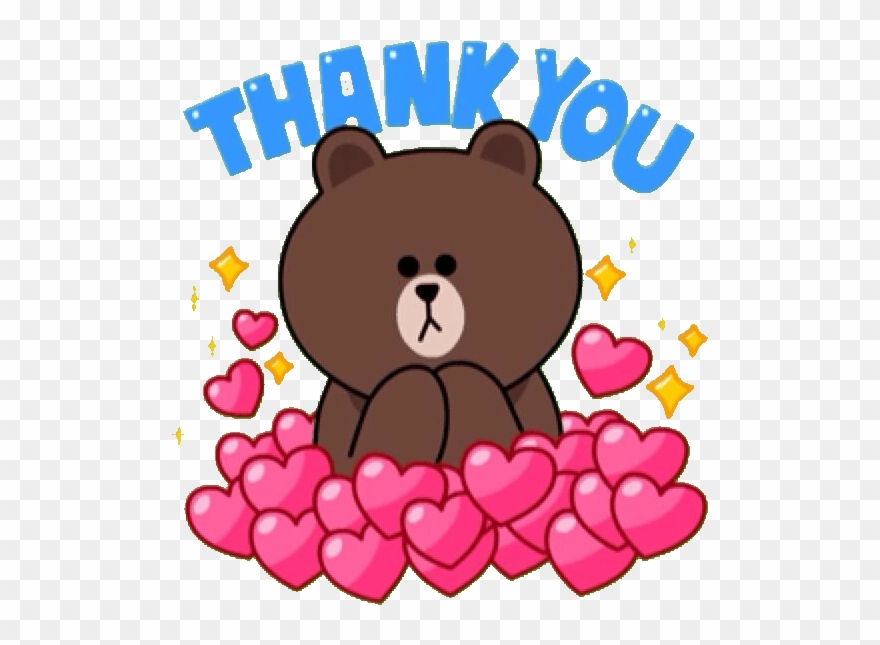 Big Thank You From Brown Clipart