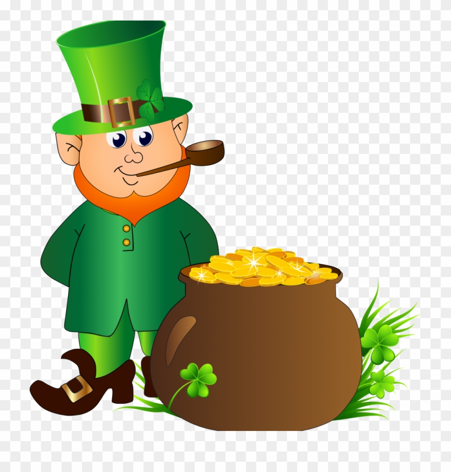 Coloring Inspirations Thanksgiving Leprechaun Pages Clipart