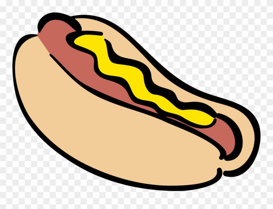 Vector Illustration Of Cooked Hot Dog Or Hotdog Frankfurter Clipart