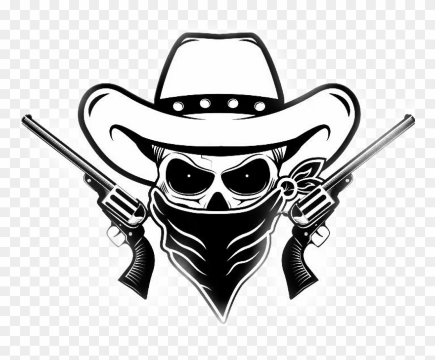 Cowboy Sticker Clipart