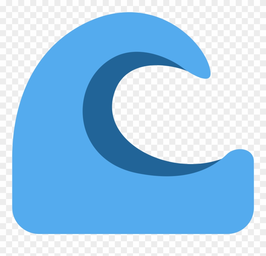 Water Wave Sticker By Twitterverified Account Clipart