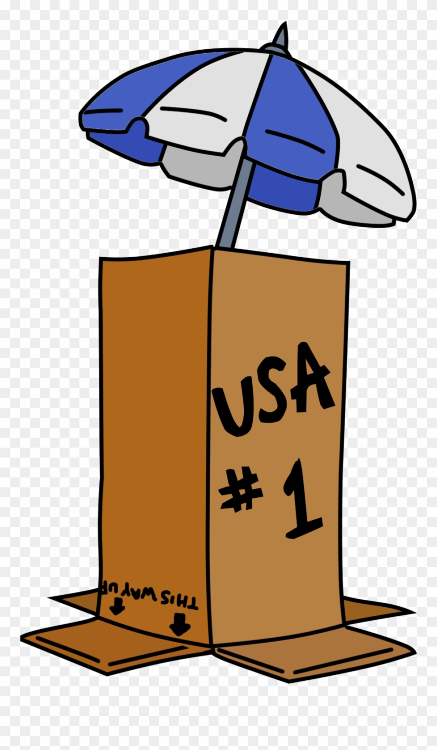 Homer's Very Poorly Home Built Bomb Shelter Clipart