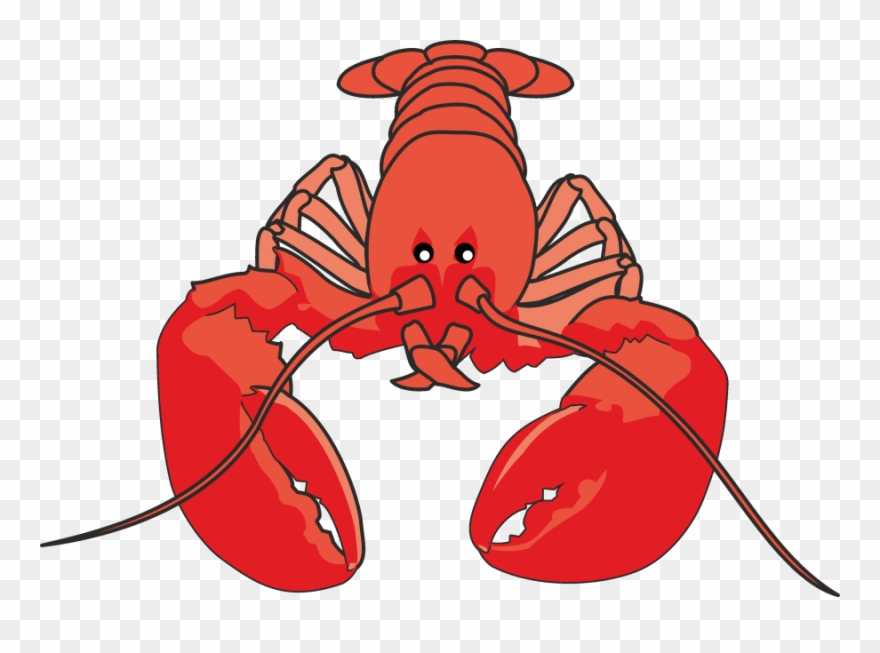 Pink Lobster Clipart