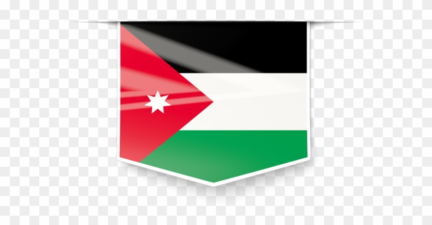 Jordania Clipart Jordan Flag - Png Download