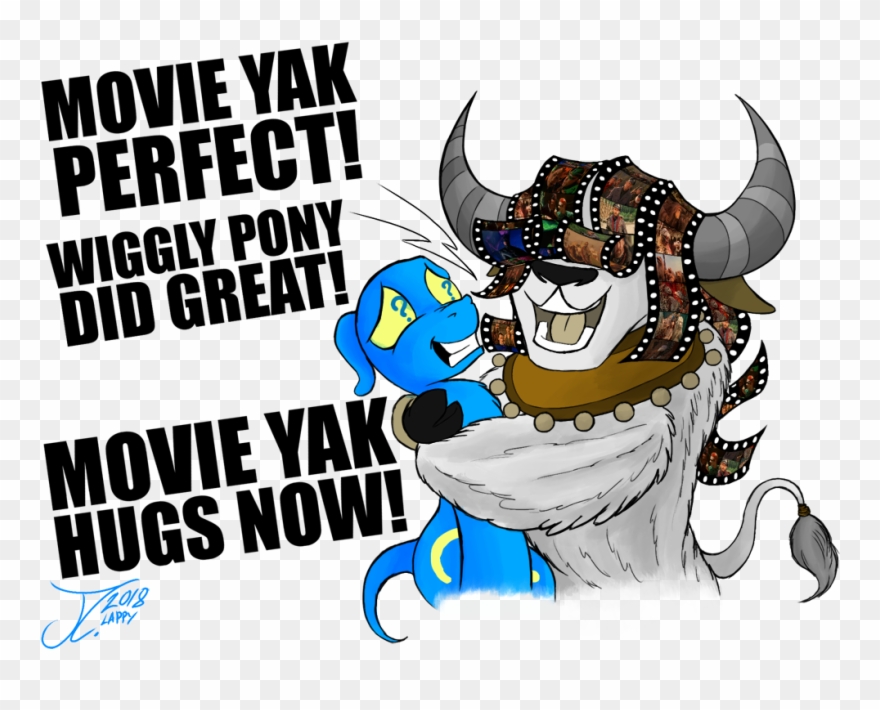 Movie Yak Approves Clipart