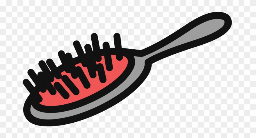 Jpg Transparent Hairbrush Clipart Cartoon - Png Download