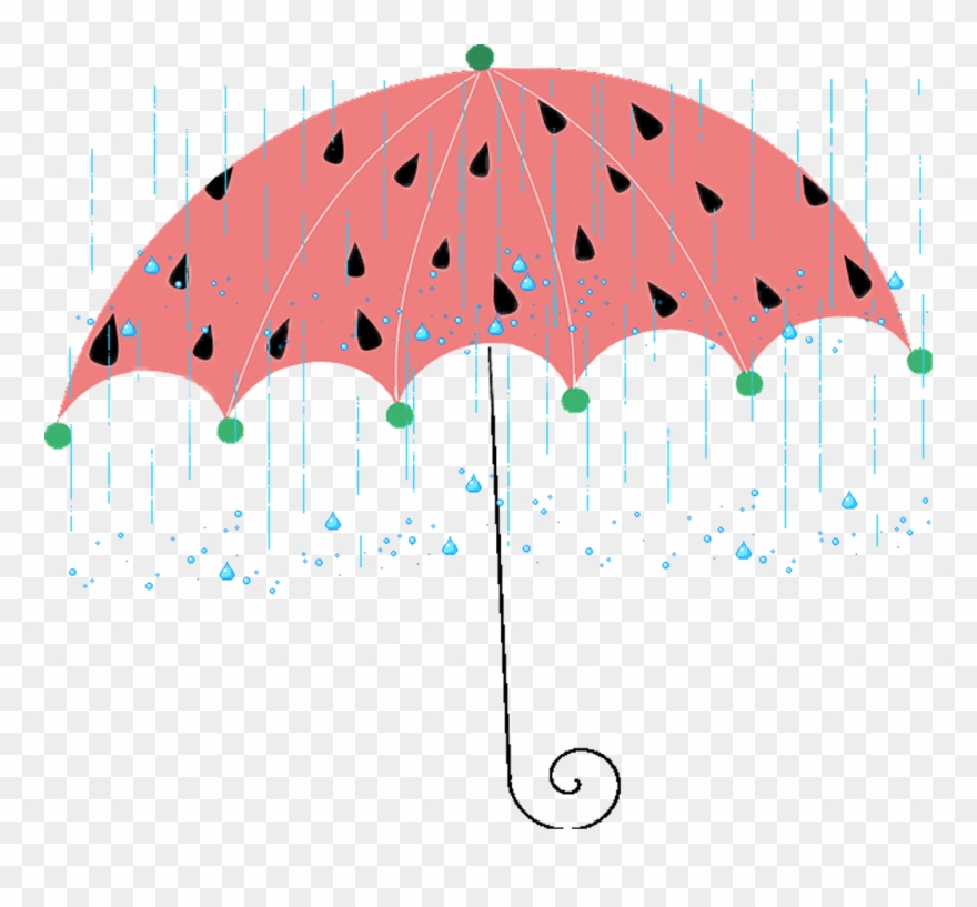 Umbrella Sticker Clipart