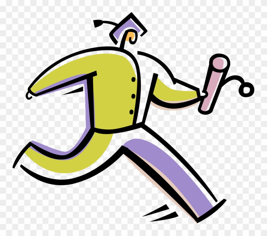 Vector Illustration Of High School, College And University Clipart