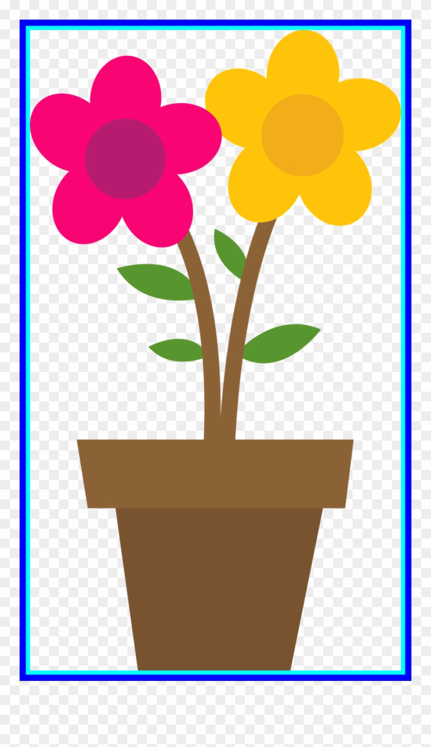 Stem Clipart Sunflower - Png Download