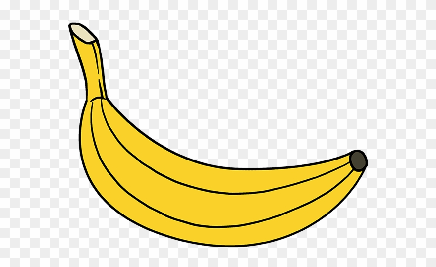 How To Draw Banana Clipart