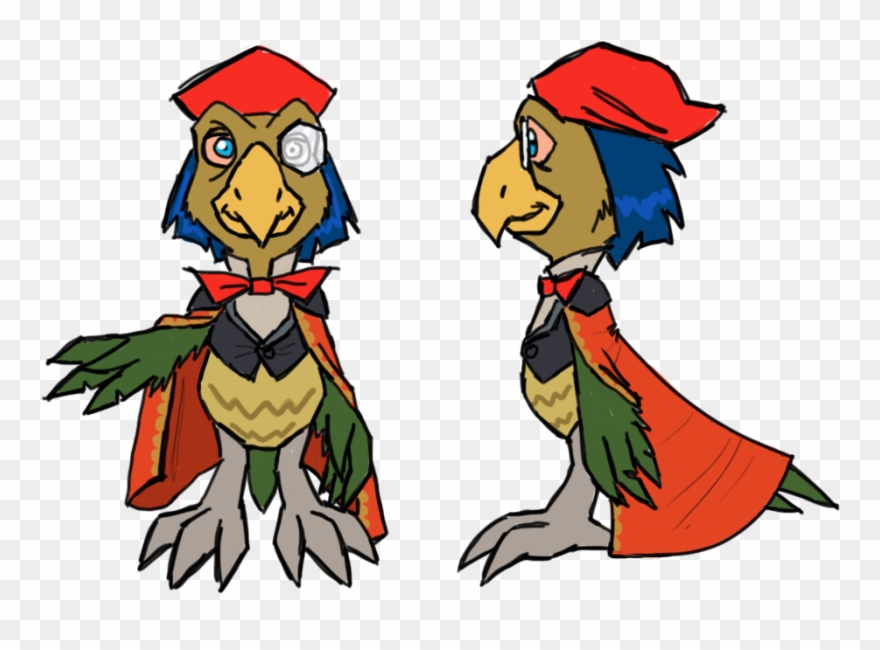 Hawk Clipart Simple Cartoon - Png Download