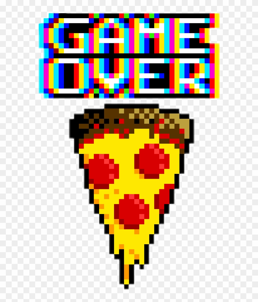 Pixel Clipart Pizza - Png Download