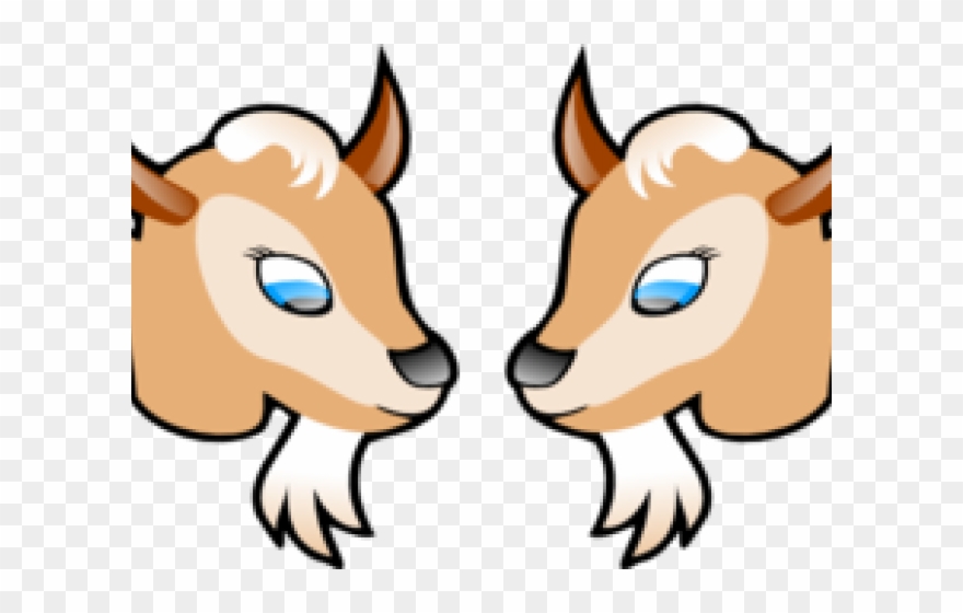Goats Head Clipart Stick - Png Download