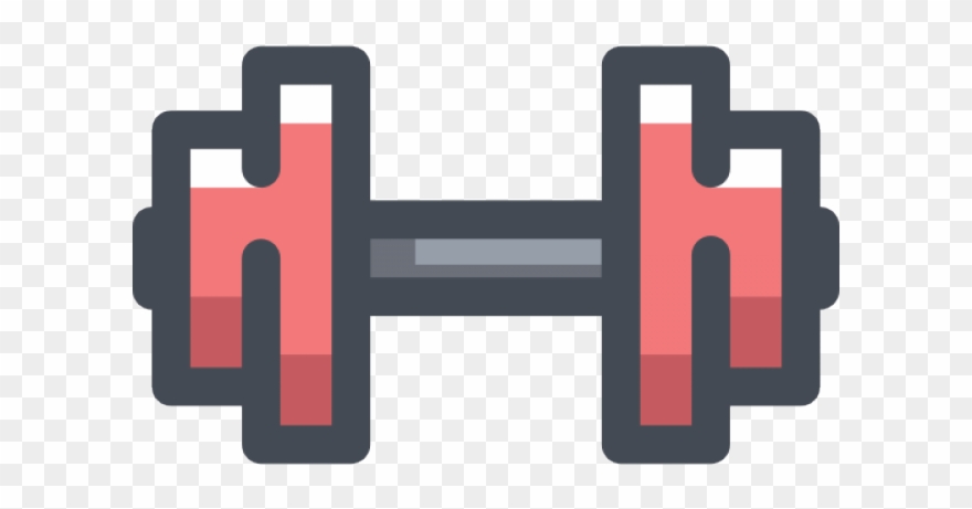 Dumbbells Clipart Fitness Club - Png Download