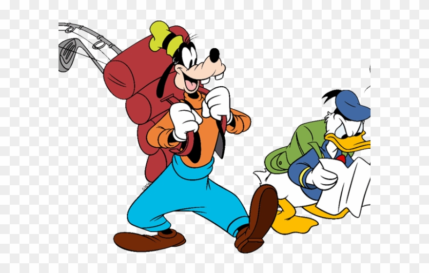 Safari Clipart Donald Duck - Png Download