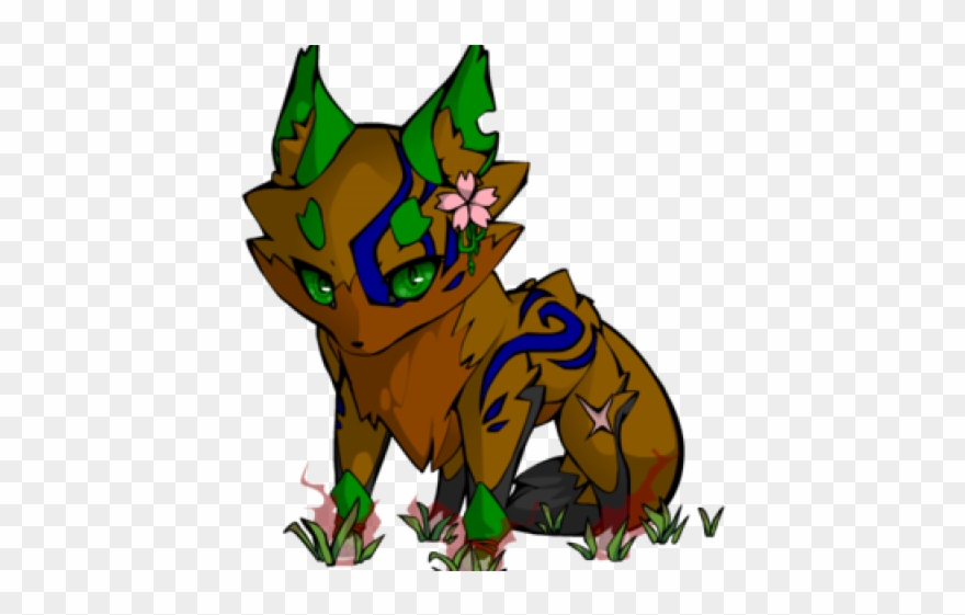 Elemental Clipart Fox - Png Download