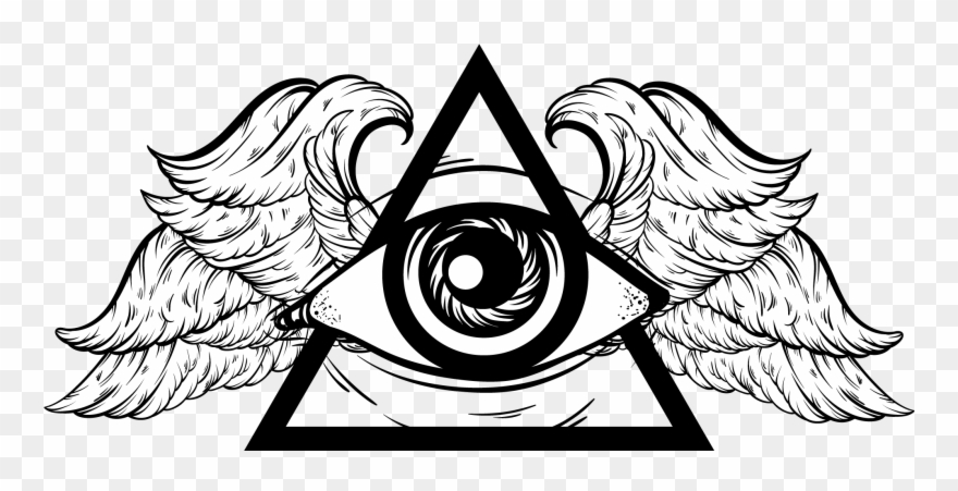 Free Png Download All Seeing Eye With Wings Png Images Clipart