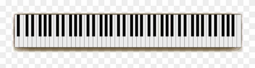 How Many Keys Does A Piano Have Clipart