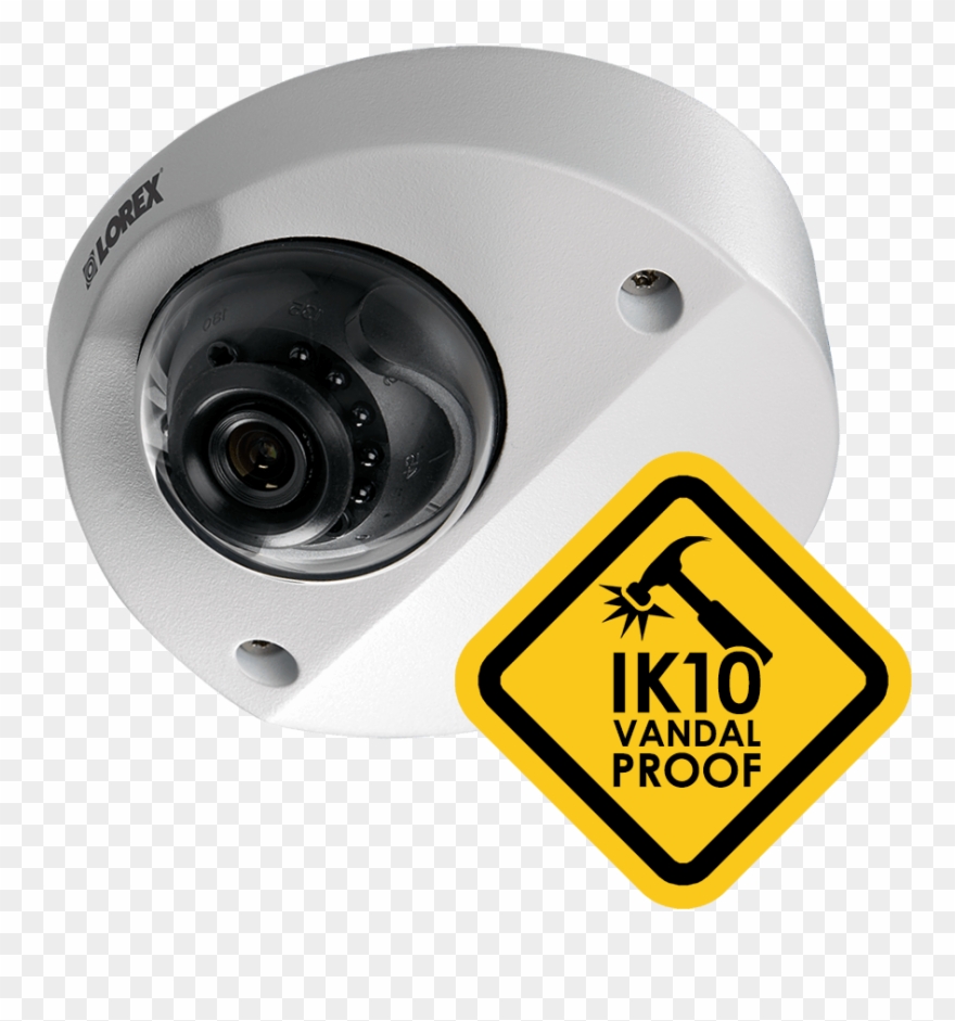 Ik10 Vandalproof Security Camera Clipart
