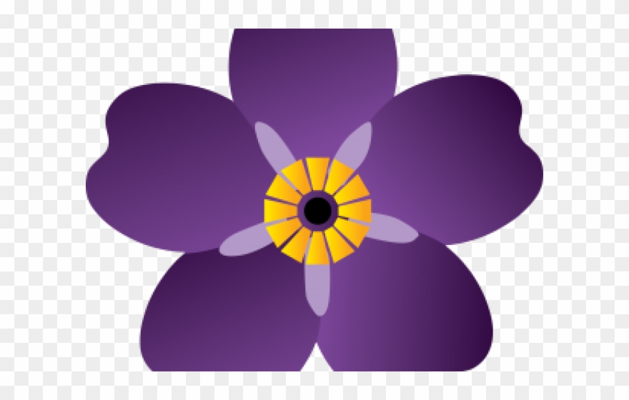 Forget Me Not Flower Clip Art - Png Download