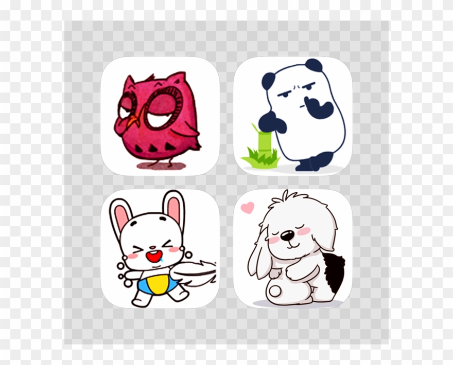 Animal Sticker Pack Clipart