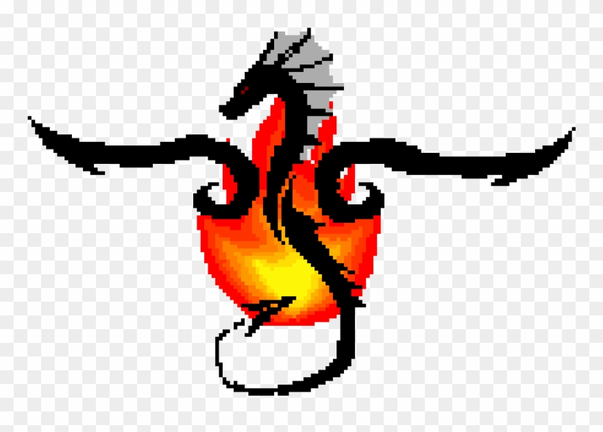 Simple Dragon Fire Clipart