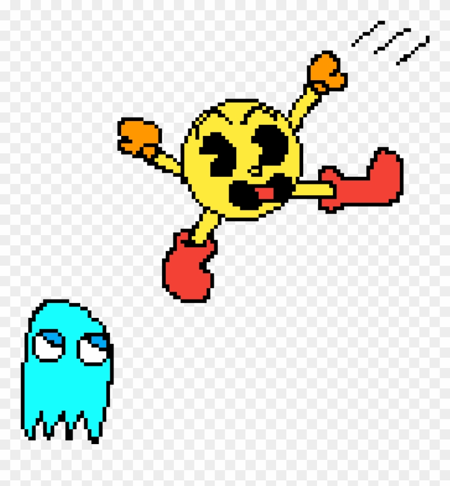Pac Man Sketch Clipart