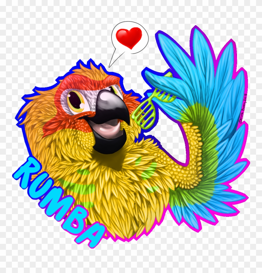 Rumba Badge For Pocari Roo Clipart