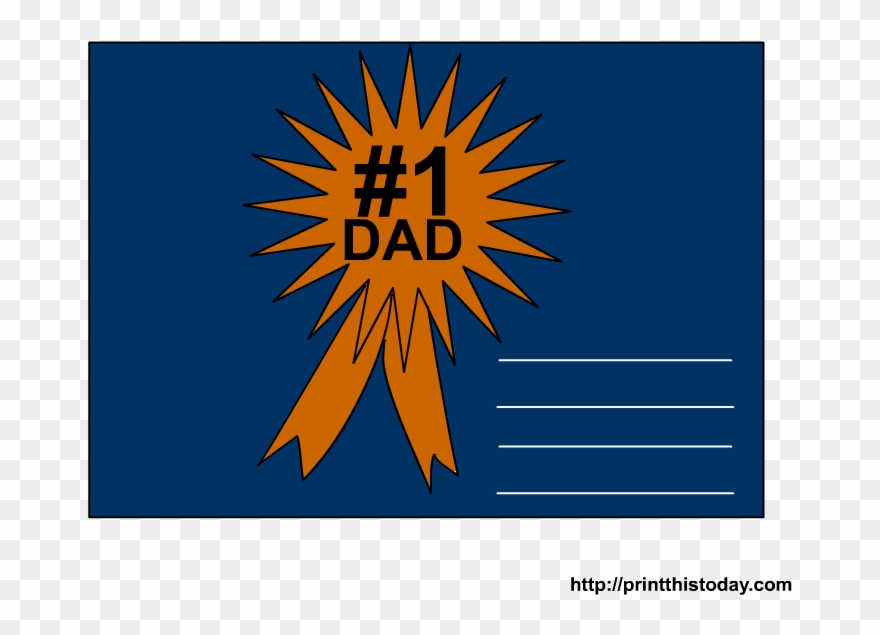 Fathers Day Certificate Clipart