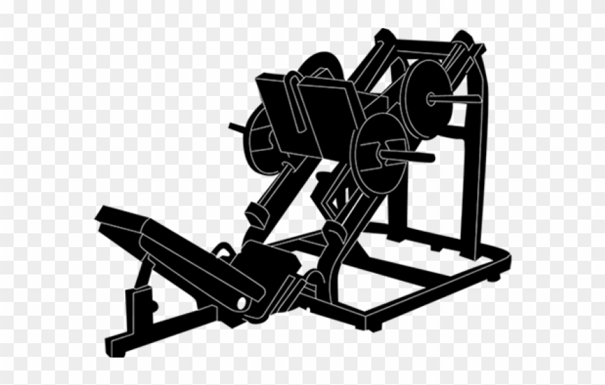 Exercise Bench Clipart Crossfit Equipment - Png Download