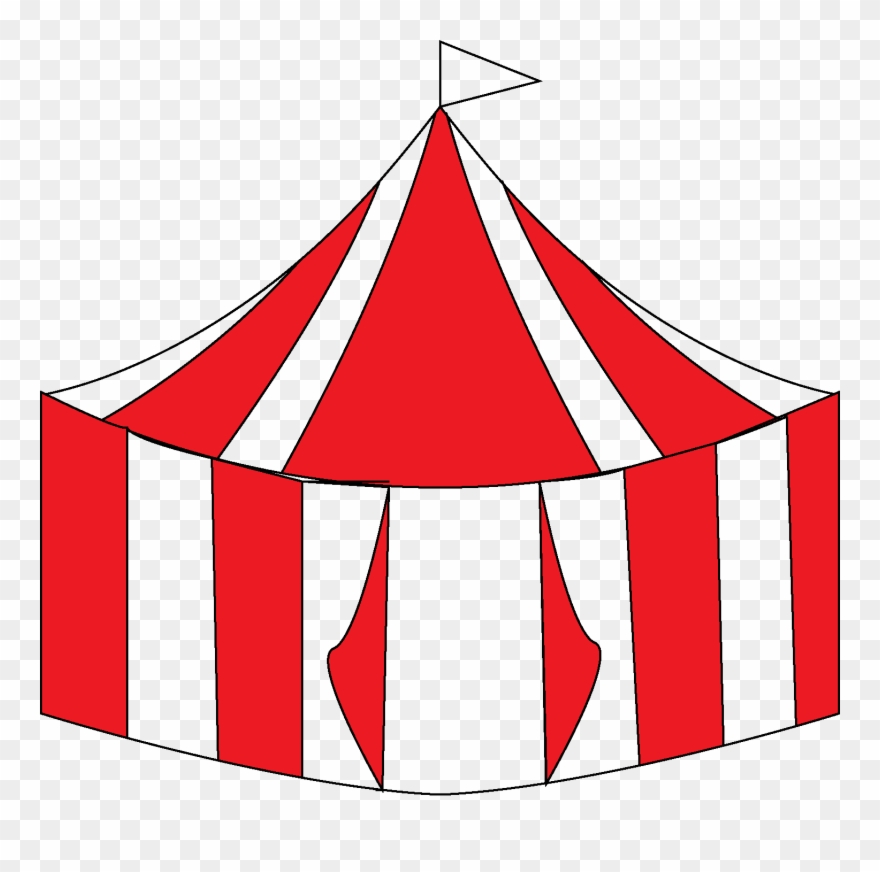 Circus Tent Clip Art - Png Download