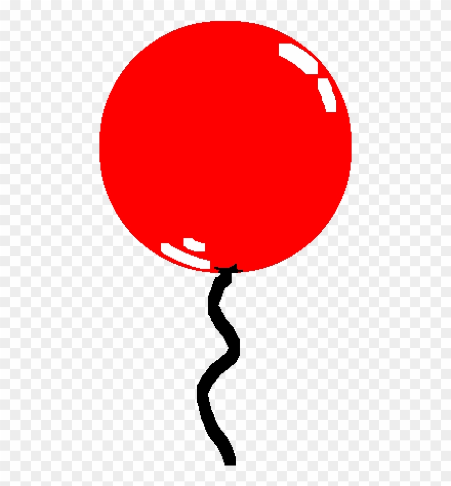 Red Balloon - Clipart