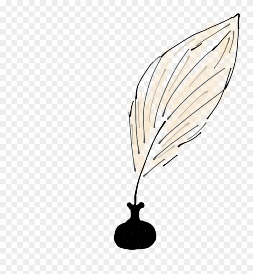 Quill And Ink Clip Art - Png Download