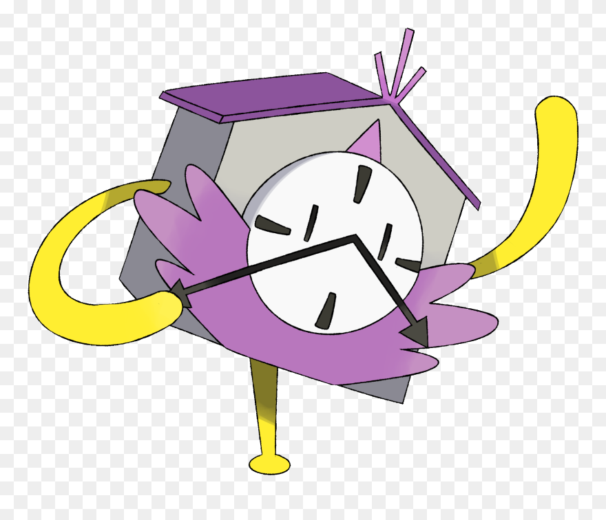 Free Png Download Clock Fakemon Png Images Background - Dark Type Fakemon Evolution Line Clipart