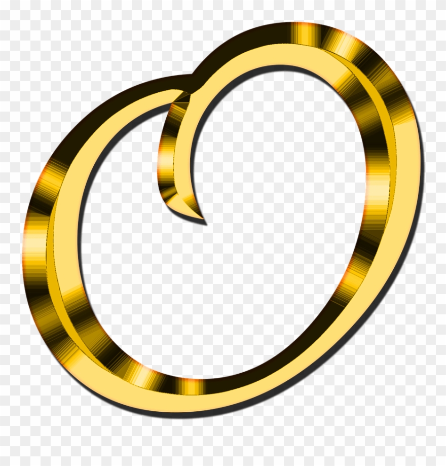 Capital Letter O Transparent Png - Letra O Png Clipart