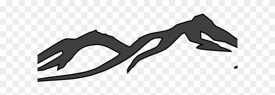 Mountain Lion Clipart Mountain Range - Muş Spor - Png Download